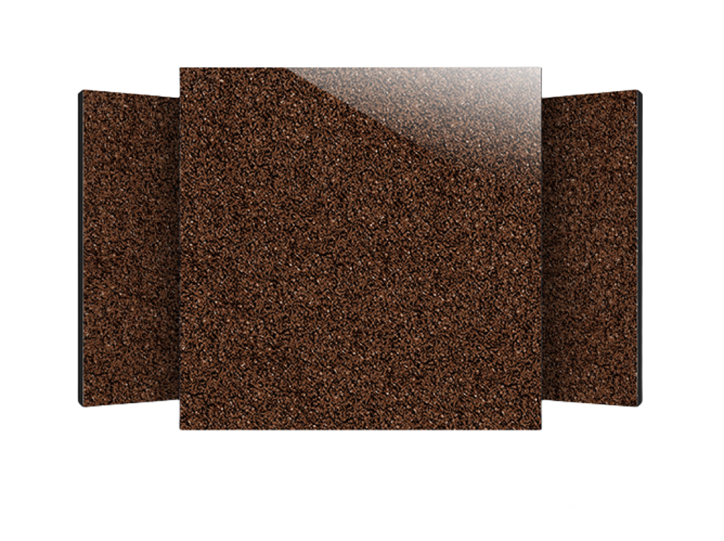 ग्रेनाइट लुक वाली चमकदार चीनी मिट्टी की टाइल