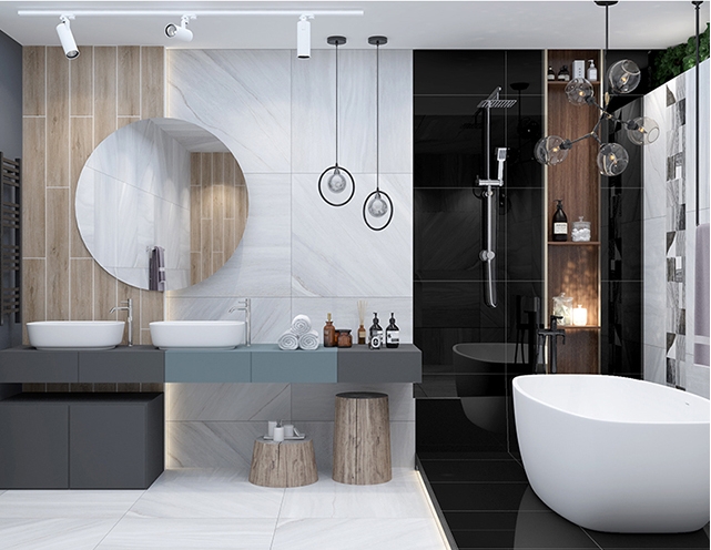 काली टाइल