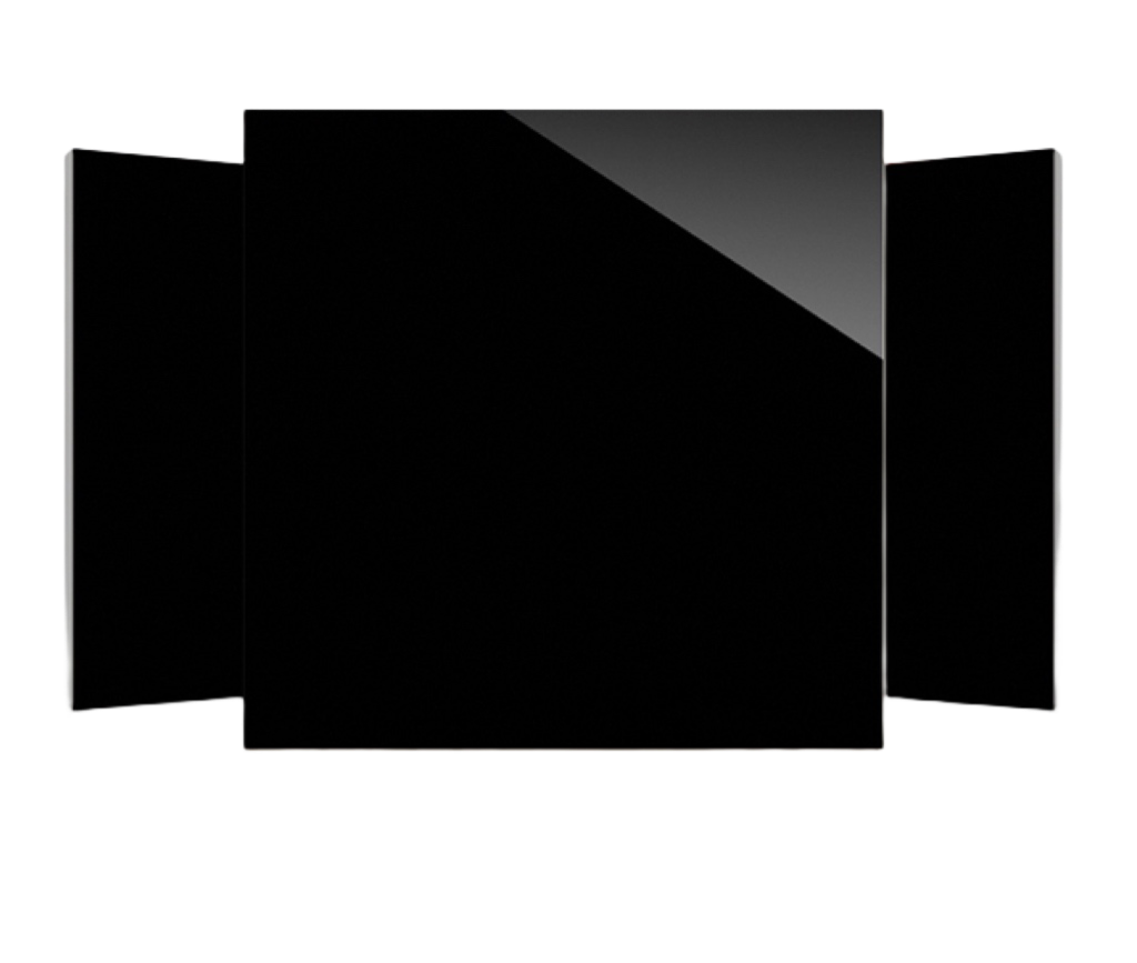 सुपर काली पॉलिश वाली टाइलें